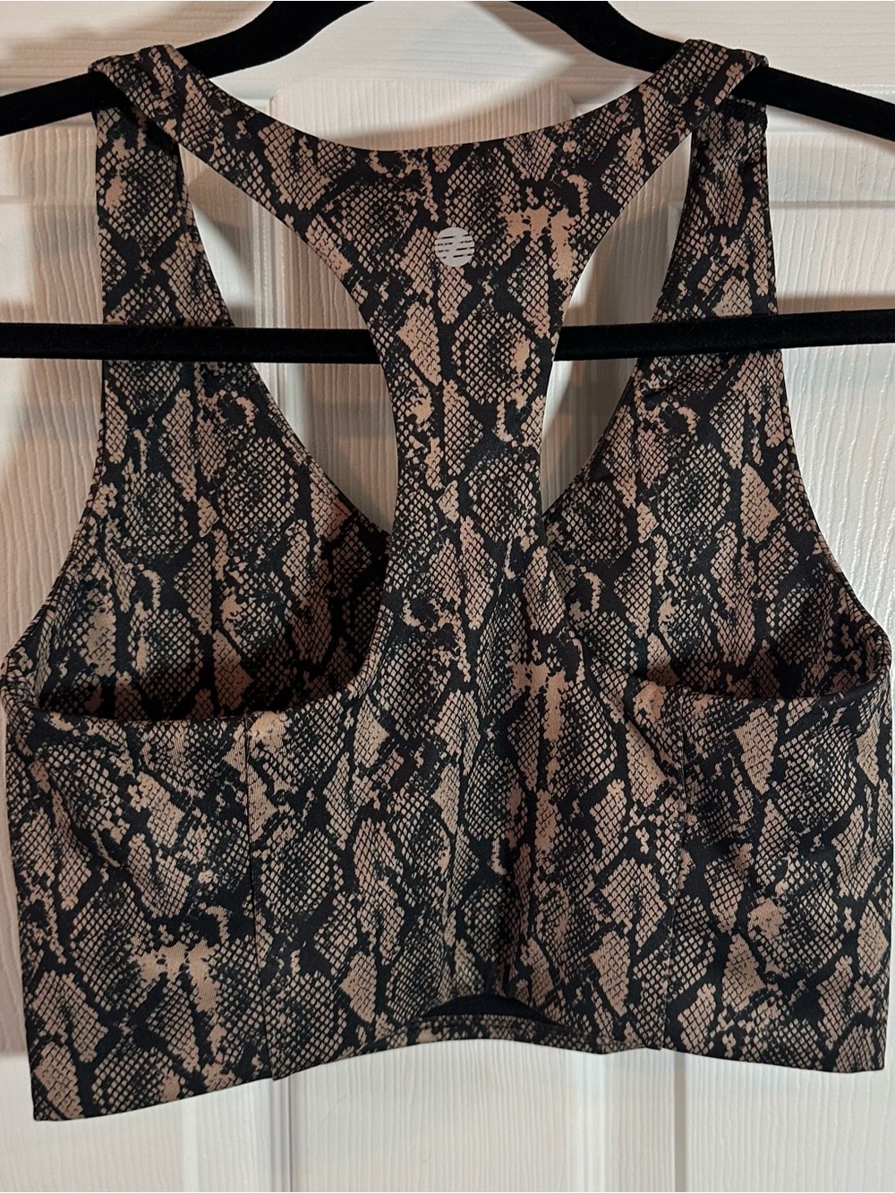 Zella Snake Print Racerback Top Size Small - Picture 10 of 13